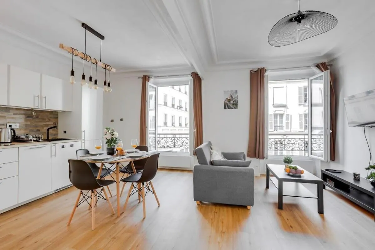 2Br Montmartre & Sacre-Coeur - Cityapartmentstay Paris
