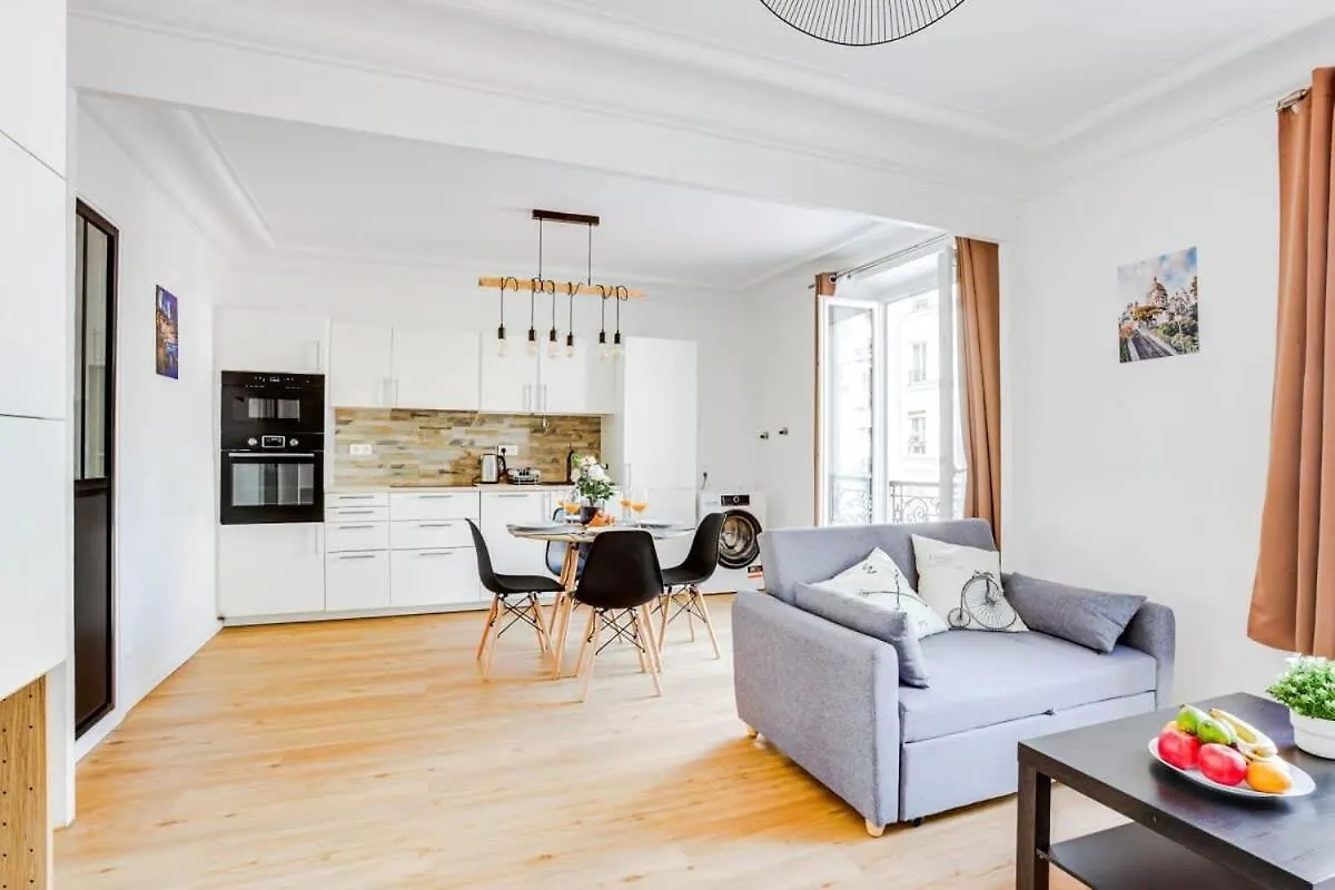 Apartment 2Br Montmartre & Sacre-Coeur - Cityapartmentstay Paris